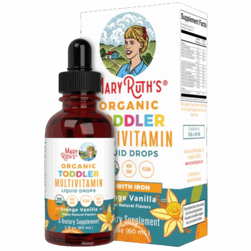 Multivitamin + Sắt Hữu Cơ Cho Bé 1-3y MaryRuth's